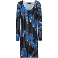 Desigual Robe bleu / noir