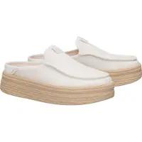 HEY DUDE Espadrilles Austin Lift tissées pour femme, sans lacets, couleur Egret, taille 38