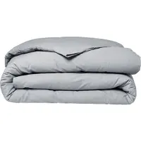 TODAY Linge de lit en percale Prestige, 220 x 240 cm, gris