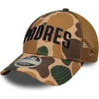 New Era Wordmark 9forty San Diego Padres Cap Marron
