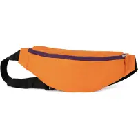 Kimood Sac banane classique recycl?e Orange Zest/Plum Purple - Kimood KI0374 - Taille One Size
