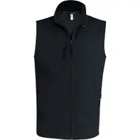 Kariban Bodywarmer softshell Homme Noir 4XL