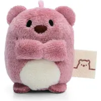 Nici , ours en peluche Nomo 5 cm marron - peluche en tissu doux, adorable animal en peluche à câliner et avec lequel jouer, pour enfants et adultes - excellente idée cadeau