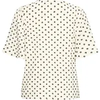 Ichi Chemisier 'ZABBY' noir / blanc cassé