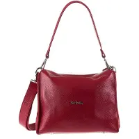 Pierre Cardin Sac bandoulière rouge rubis