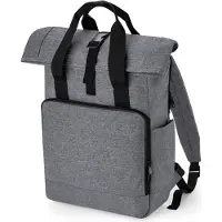 Bagbase Sac ? dos fermeture ? enroulement Grey Marl - Bagbase BG118L