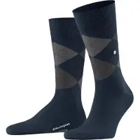 Burlington Chaussettes marine / marron / gris