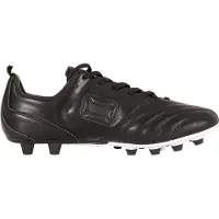 Stanno - nibbio nero ultra firm grass - Chaussures de football pour terrain ferme pour homme - Noir/Noir/Blanc
