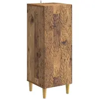 vidaXL Buffet en bois recyclé 33 x 34,5 x 90 cm, aggloméré