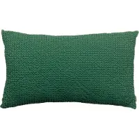 Vivaraise Coussin Stonewashed Maia Epicea 30 X 50 Cm Vivaraise