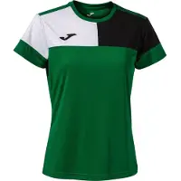 Glemo T-shirt Femme Joma Camiseta Manga Sky Green-Black Xl
