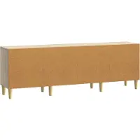 vidaXL Meuble TV 150 x 31 x 50 cm en bois d'ingénierie chêne Sonoma