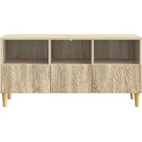 vidaXL Meuble TV 102 x 34,5 x 50 cm en aggloméré chêne Sonoma
