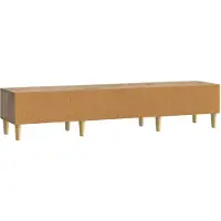 vidaXL Meuble TV 147 x 34,5 x 30 cm en aggloméré chêne Artisan