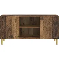 vidaXL Meuble TV 102 x 34,5 x 50 cm en bois recyclé et panneaux dérivés du bois