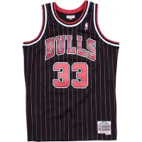 Mitchell & ness Maillot Swingman Chicago Bulls #33 Scottie Pippen noir / rouge - S