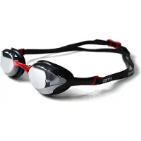 Zone3 Volaire Streamline Racing Mirror Swimming Goggles Argenté