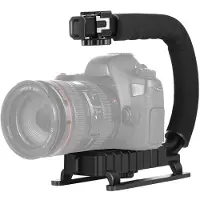 Puluz Poignée vidéo DV en forme de C PU3005 (Divers), Appareil photo numérique : accessoires, Noir