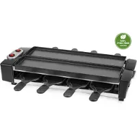 Emerio Grill à Raclette, Appareil à raclette, Noir