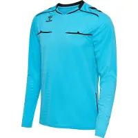 Hummel T-Shirt fonctionnel bleu néon / noir