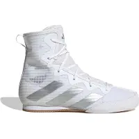 Adidas Chaussure de sport 'Box Hog 4' argent / blanc