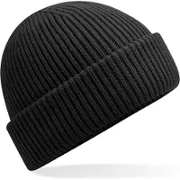 Beechfield Bonnet respirant coupe-vent. Black - Beechfield B508R - Taille One Size
