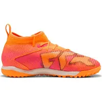 Puma Future 8 Match+ Mid Tf Junior Football Boots Orange EU 37 Enfants