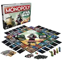 Hasbro Jeu de Monopoly espagnol Star Wars Boba Fett