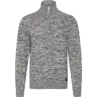 Blend Pull-over gris clair / gris foncé