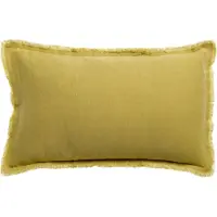 Vivaraise Coussin Uni Laly Gold 30 X 50 Cm Vivaraise