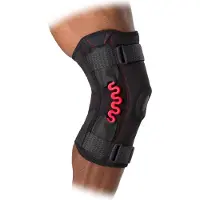 Mcdavid Nrg Brace With Spring Hinge Heavy-duty Knee Sleeve Noir L