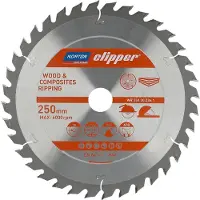 Norton Clipper Scie circulaire - NORTON - 70184608066 - 250 mm - 30 mm - 36 dents ATB