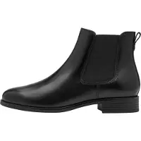 Tamaris Bottines 'Lederstiefeletten' noir