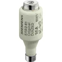 Siemens AG Cartouche fusible D DII, gL/gG, 10A, E27