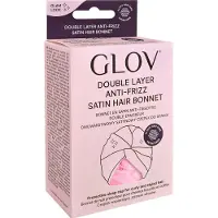 GLOV Double Layer Satin Bonnet turban en satin Black 1 pcs