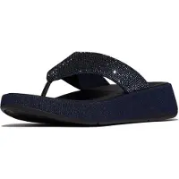 FitFlop FitFlop F-Mode - Tongs à bride entre les orteils - Denim et strass 41