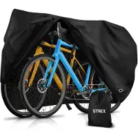 Strex Bicycle Cover Universal for all Bikes - Waterproof Ultra Strong Oxford - Bicycle Cover for 1/2 Bikes - Incl. Storage Bag