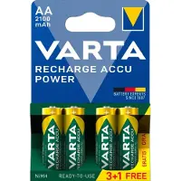 Varta Piles Rechargeables Aa 2100 Mah Haute Capacité 2100 Mah -