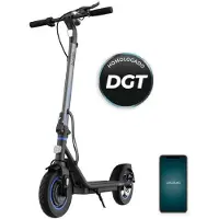 Cecotec Trottinette électrique Bongo D20 XL Connected, homologuée et connectée via application. Puissance maximale de 630W, autonomie allant jusqu'à 20 km