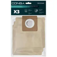 Cecotec Conga Powerbag 2000 sacs de remplacement, 3 pièces