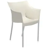Kartell Dr. No Fauteuil - Set de 2 Wax White