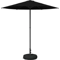 vidaXL Parasol de jardin avec pied, 230 x 230 cm, polyester, rectangulaire