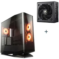 Cougar Boîtier tour pour PC Fv270 Rgb + Gex Pro 750 Taille unique