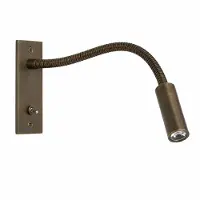 Astro Leo Switched LED Lampe de Chevet Bronze