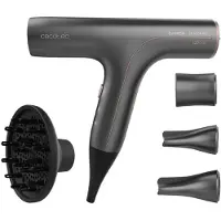 Cecotec Sèche-cheveux ionique Bamba Ionicare 6000 RockStar Soft Pro. Moteur numérique, faible consommation d'énergie