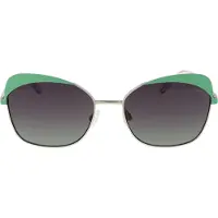 Comma Lunettes de soleil 7714625 Femme Bleu