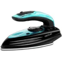 Cecotec fer à repasser GoForce 8000 Folding Titanium. 1200W. Pression vapeur max 53g/min, Câble 1,9m, Bivoltage 110/220V