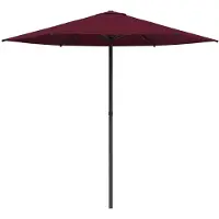 vidaXL Parasol de jardin 230 x 230 cm en polyester, à angle droit