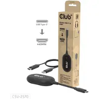 Club 3D CSV-2570 Club3D Wireless USB-C > HDMI Streaming Kit Full-HD 25m