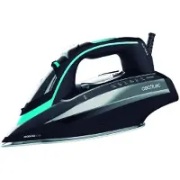Cecotec Centrale Vapeur Compacte 3D ForceAnodized 750 Smart. Jet de Vapeur 200g/min, Double Semelle Anodisée, Écran LCD